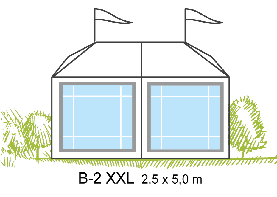 Tält B2-XXL