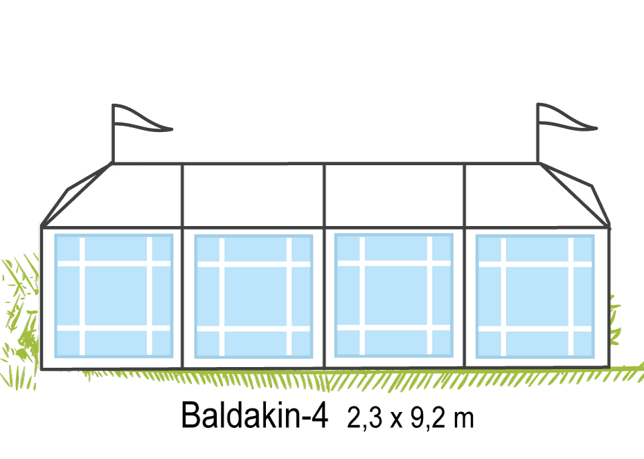 Tält Baldakin-4