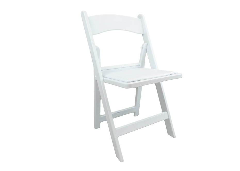 Klappstol, vit - Bröllopsstol - Flexonomic