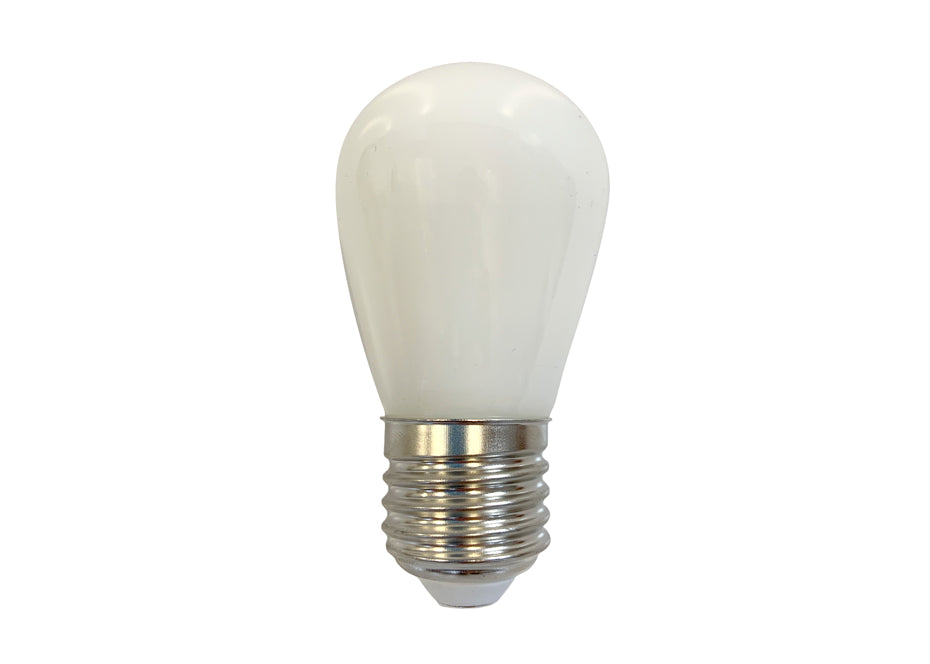 Ledlampa vit plast 4 W, dimbar
