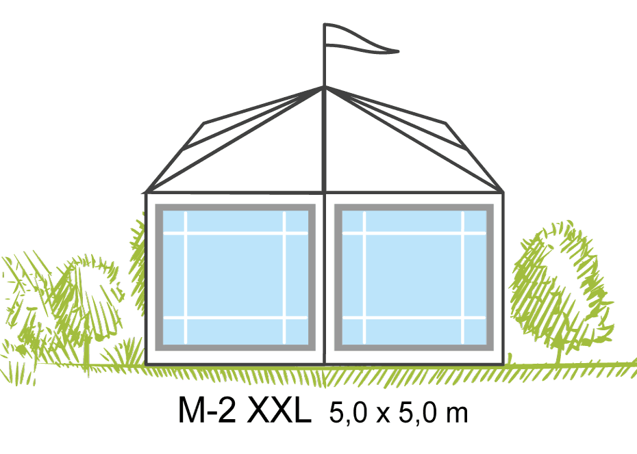 Tält M2-XXL