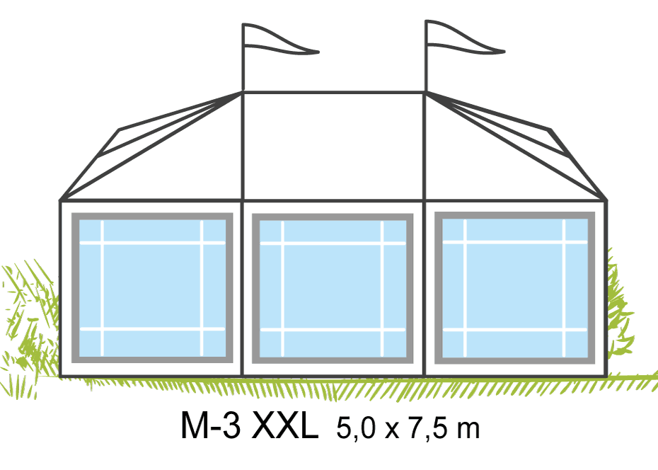 Tält M3-XXL