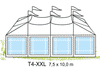 Tält T4-XXL - Flexonomic