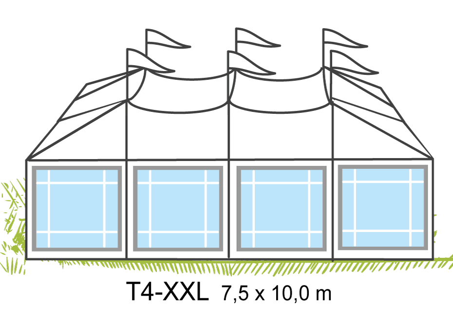 Tält T4-XXL